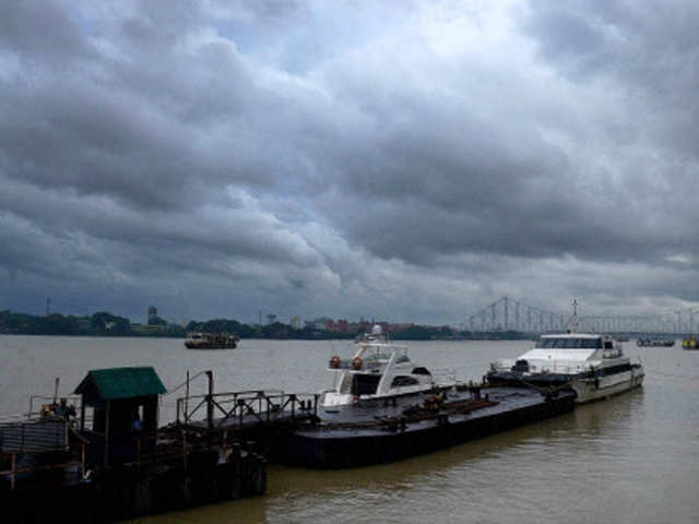 Dark clouds in Kolkata