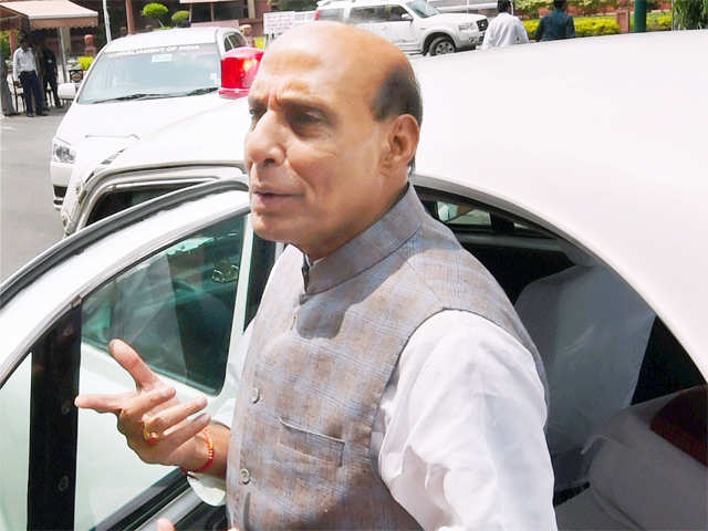 Rajnath Singh at Parliament House