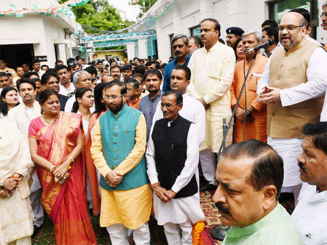 68th Independence Day at BJP HQ