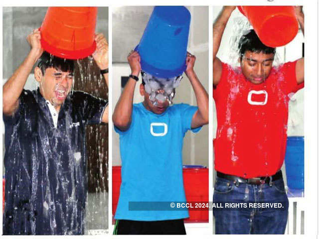 India Inc takes the Bucket Challenge