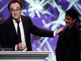 Director Danny Boyle and Raj Acharya