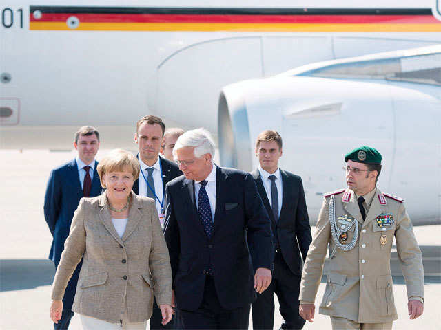 Angela Merkel visiting Ukraine for talks