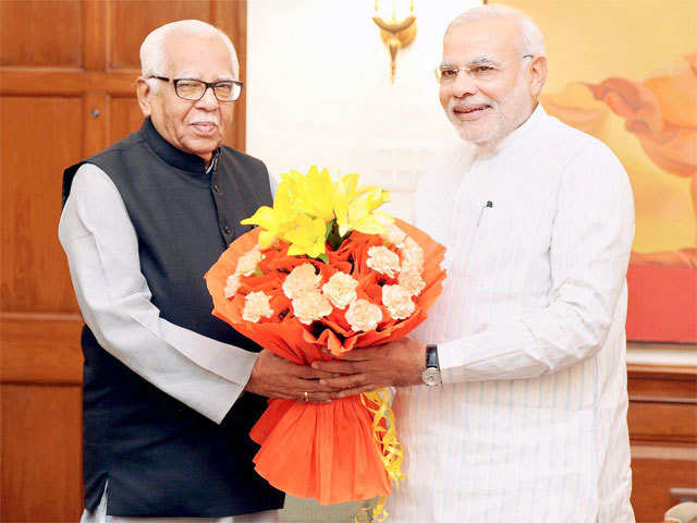 PM Narendra Modi with Ram Naik