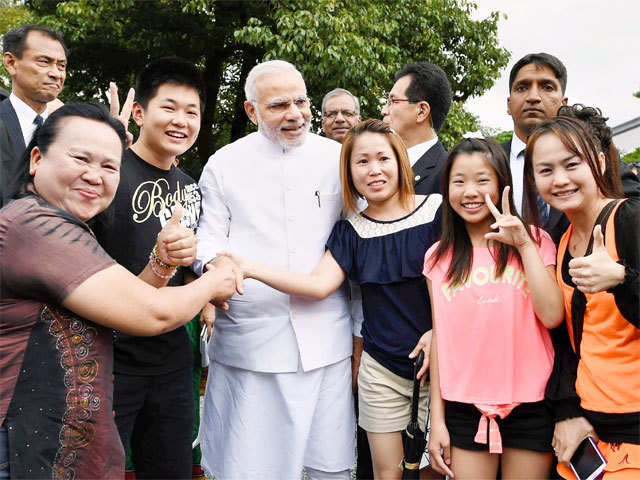 Modi mania in Japan