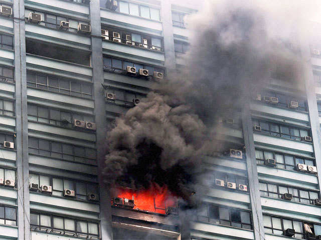 Fire in Kolkata building