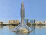 Floating & Rotating Hotel Tower, Dubai, UAE