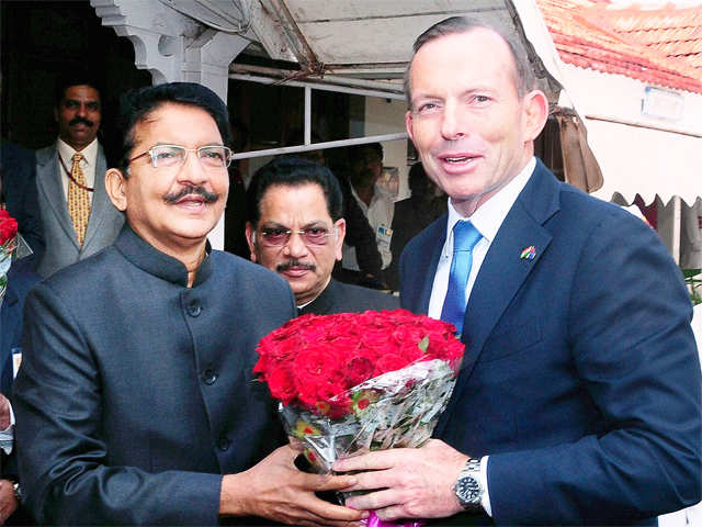 Australian PM meets Maharashtra Governor