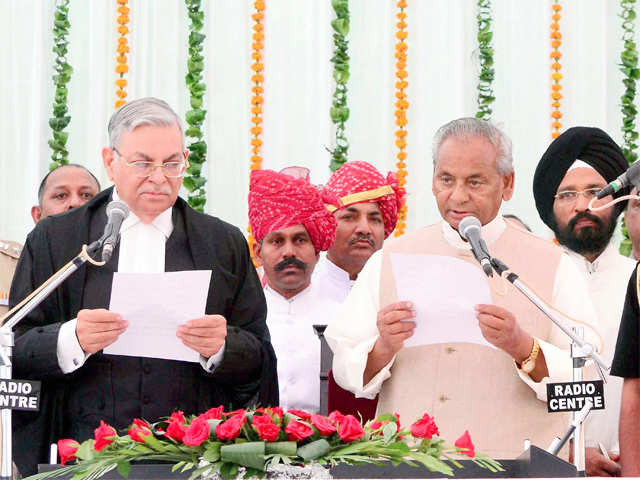 Rajasthan Governor takes oath