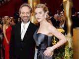 Kate Winslet with husband Sam Mendes