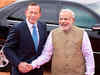 Australian Prime Minister Tony Abbott receives guard of honour at Rashtrapati Bhavan