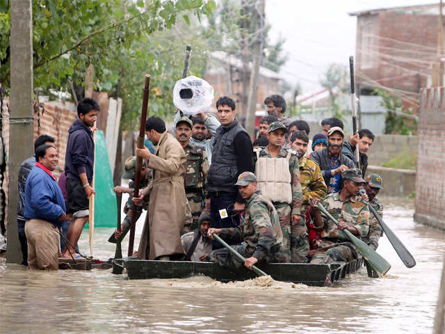Flood-affected people