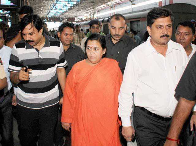 Uma Bharti in Mumbai