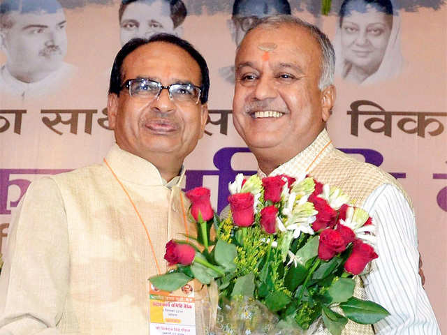 Newly appointed MP BJP President Nand Kumar Singh Chouhan