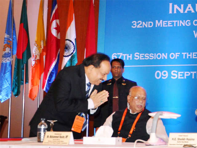 9Harsh Vardhan at the WHO regional conference