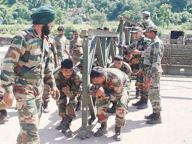 One Task Force of Army Engineers