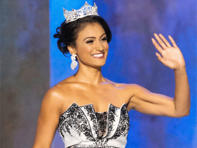 Miss America Nina Davuluri Indian Origin News Anchor To Host Narendra Modi Reception In New