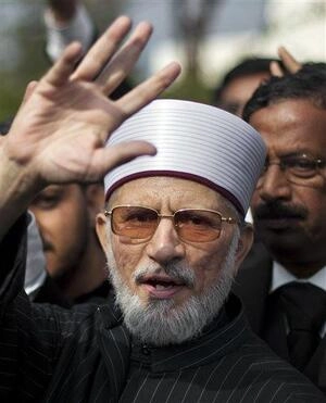 Tahir-ul Qadri suspends talks with 