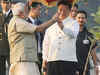 Chinese President Xi's India visit: Xi Jinping wears khadi jacket while touring Sabarmati Ashram