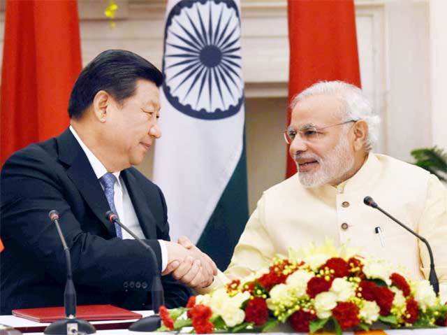 Chinese President in Delhi