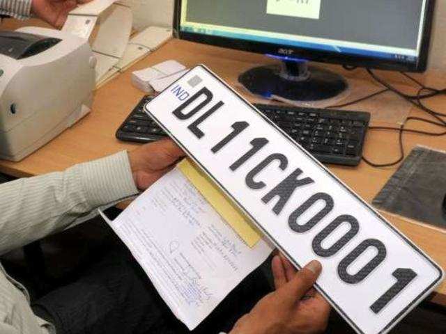 High Security Number Plates