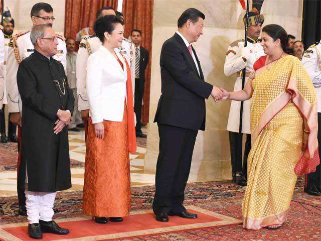 Chinese President's banquet at Rashtrapati Bhavan