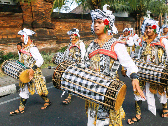 Cultural Parade in Bali