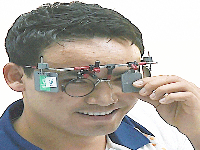 Jitu Rai after winning the gold medal