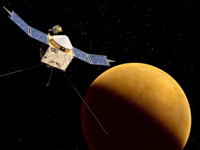 Maven spacecraft arrives at Mars