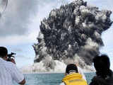 Underwater volcano