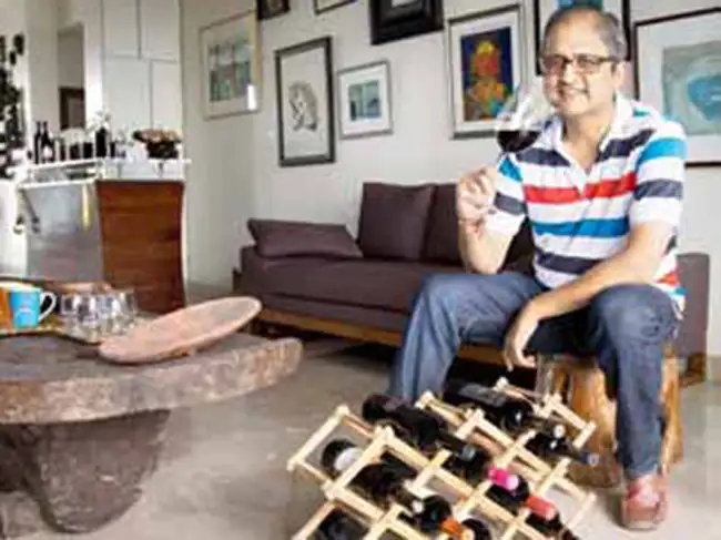 Aptech CEO Ninad Karpe Loves Brewing His Own Wine The Economic Times aptech-ceo-ninad-karpe-loves-brewing-his-own-wine-the-economic-times
