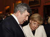 Gordon Brown, Angela Merkel