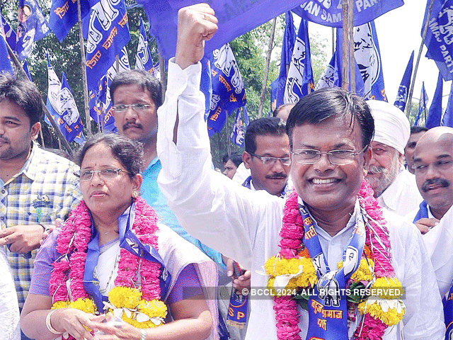 Kishor Gajbhiye and Satyabhama Lokhande