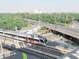 Delhi Metro reaches highest point at Dhaula Kuan 1 80:Image