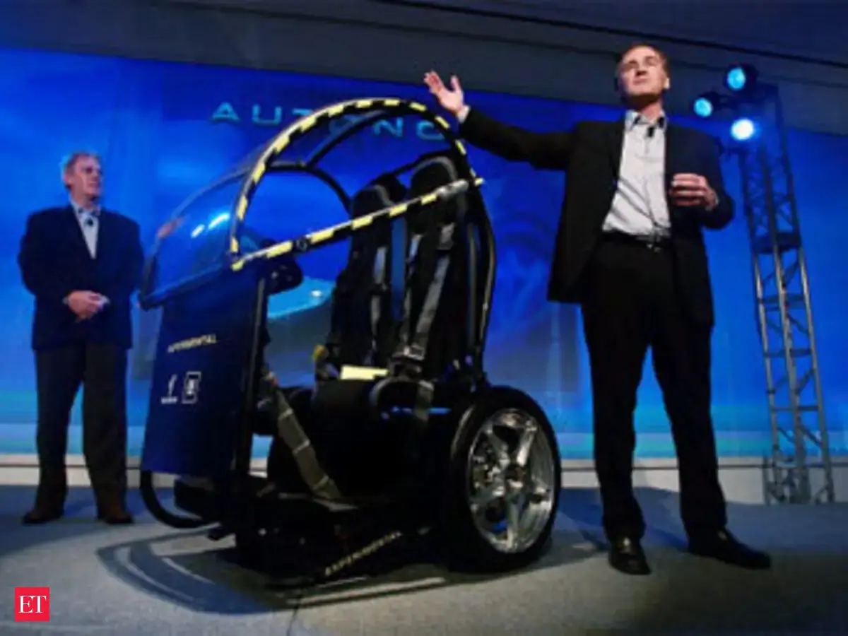 GM & Segway introduce JV personal vehicle - | The Economic Times