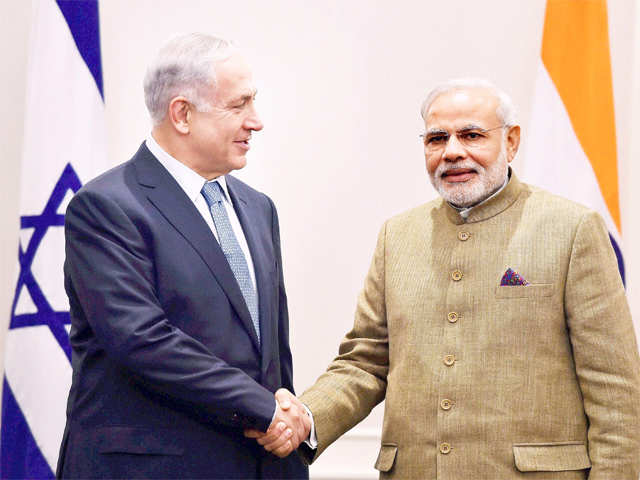 PM Modi greets Benjamin Netanyahu