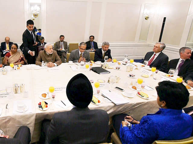 PM Modi meets CEOs