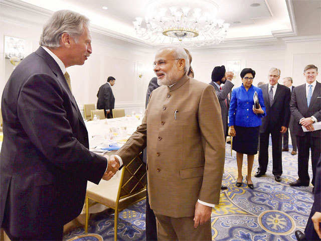 PM Modi's breakfast meeting with CEOs