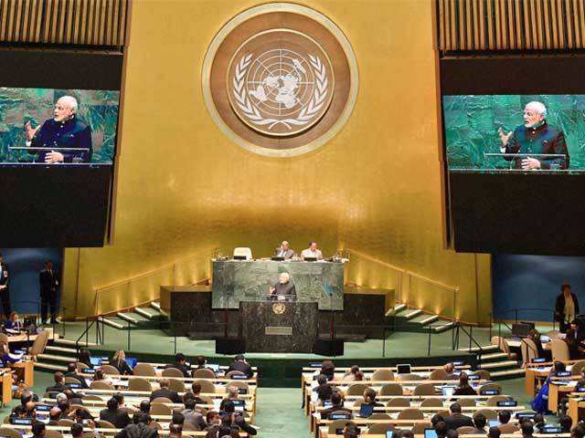PM Modi at the United Nations General Assembly