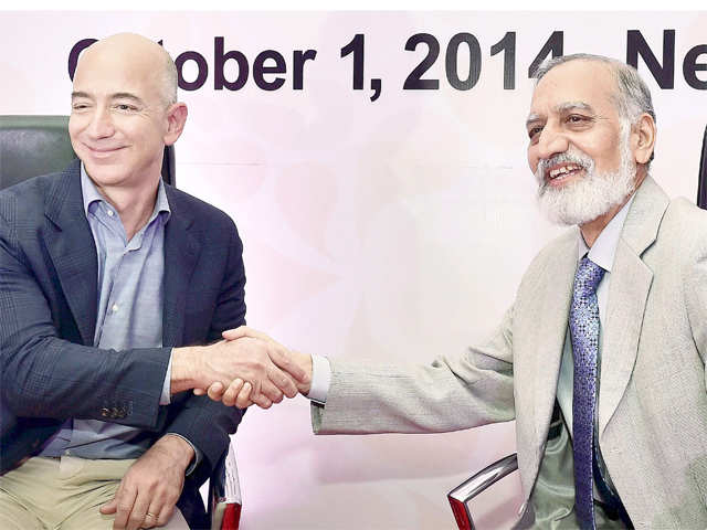 Jeff Bezos at FICCI meeting