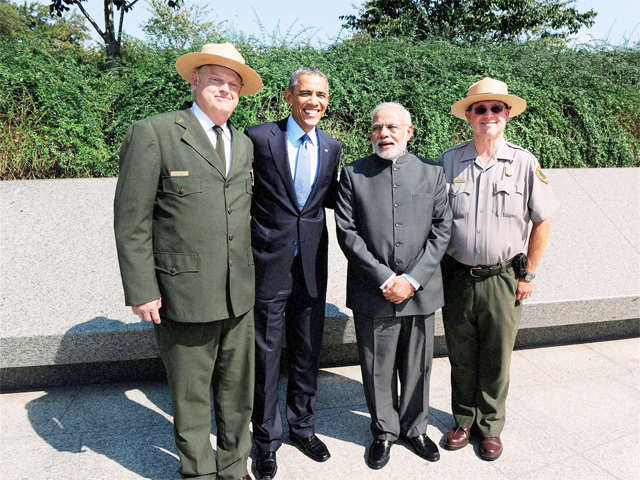 PM Modi with Barack Obama