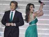 Billy Bush and Nadine Velazquez