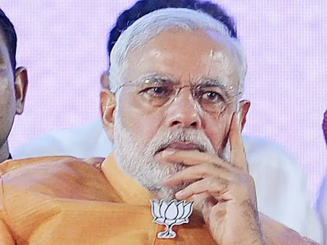 Narendra Modi at an election campaign rally - October 5, 2014 | The ...