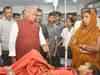 Patna stampede: Jitan Ram Manjhi stunned during surprise visit to hospital