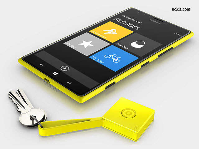 Nokia Treasure tag uses Bluetooth to view the tag’s location on a map