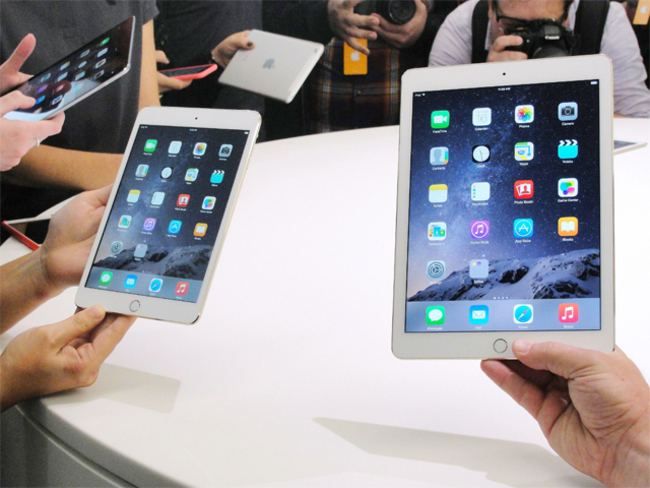 Apple Ipad Air 2 Ipad Mini 3 To Sell At Starting Prices Of Rs 35 900 And Rs 28 900 The Economic Times