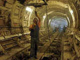 Work in underground deep drainage tunnel system