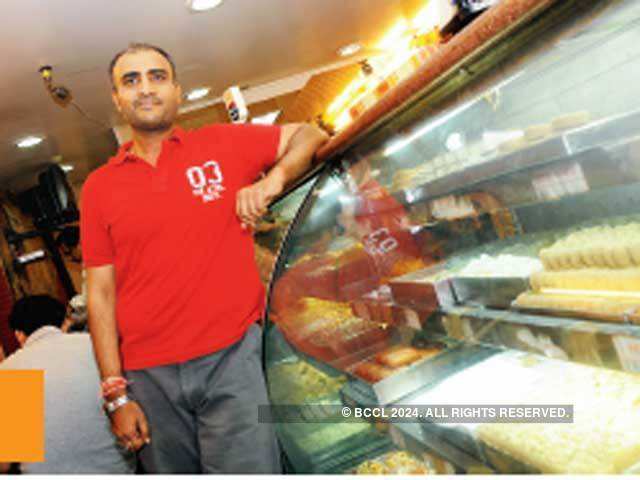 The famous sohan halwa shop