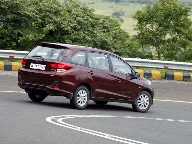 Mobilio runs smaller wheels