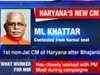 BJP chooses Manohar Lal Khattar as Haryana Chief Minister