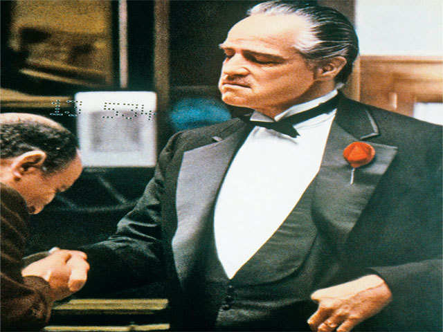 Marlon Brando, Oscar for Best Actor for The Godfather (1973)